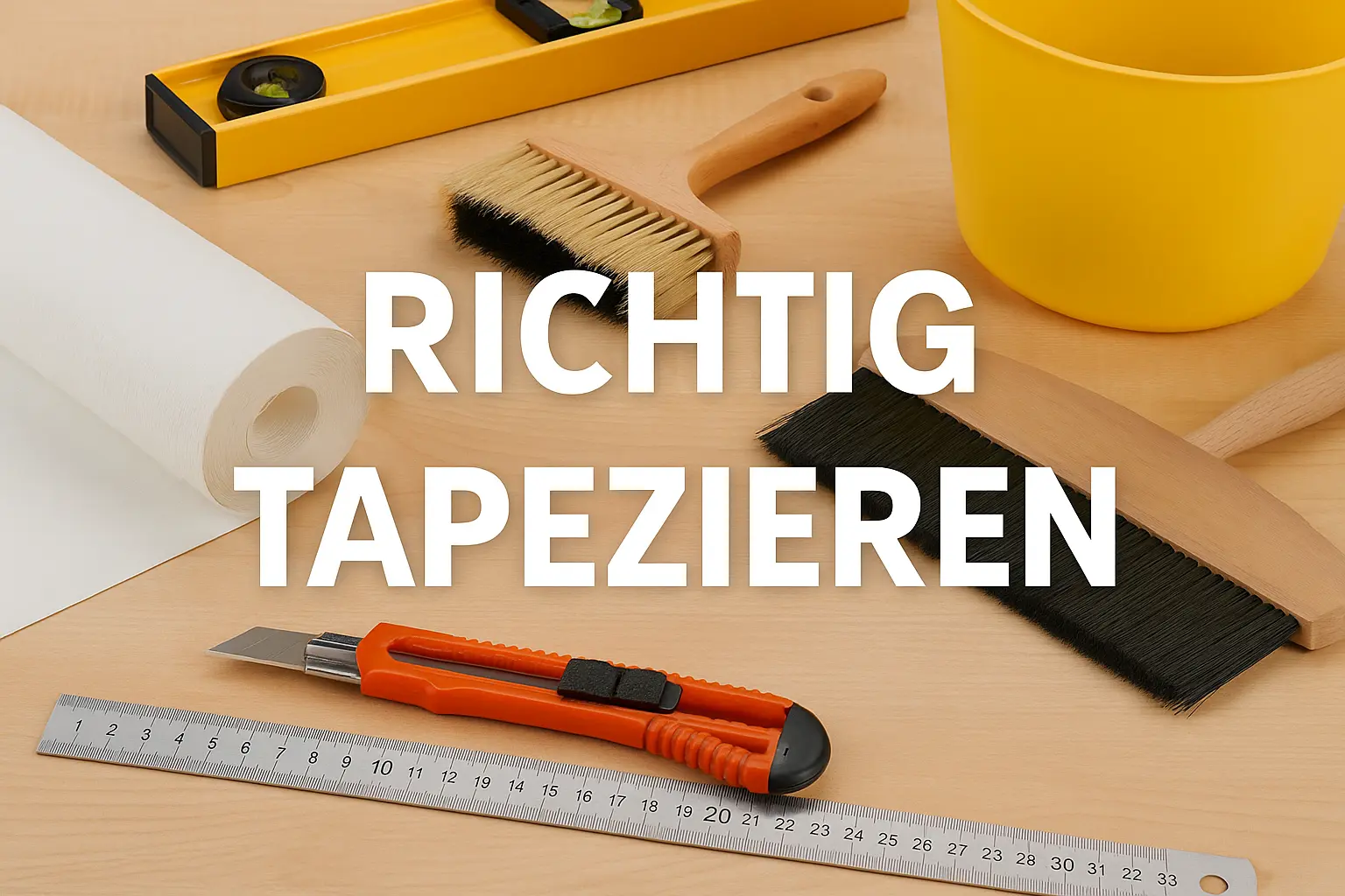 Richtig tapezieren